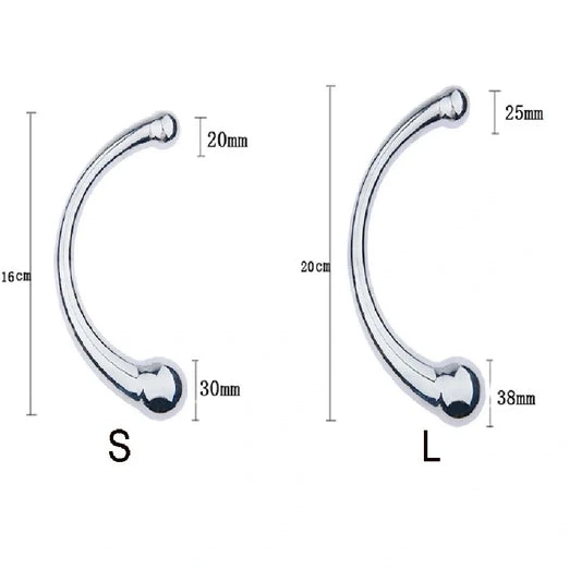 Anal Hook Steel Double Elegant Stainless 5858 Ended 0103